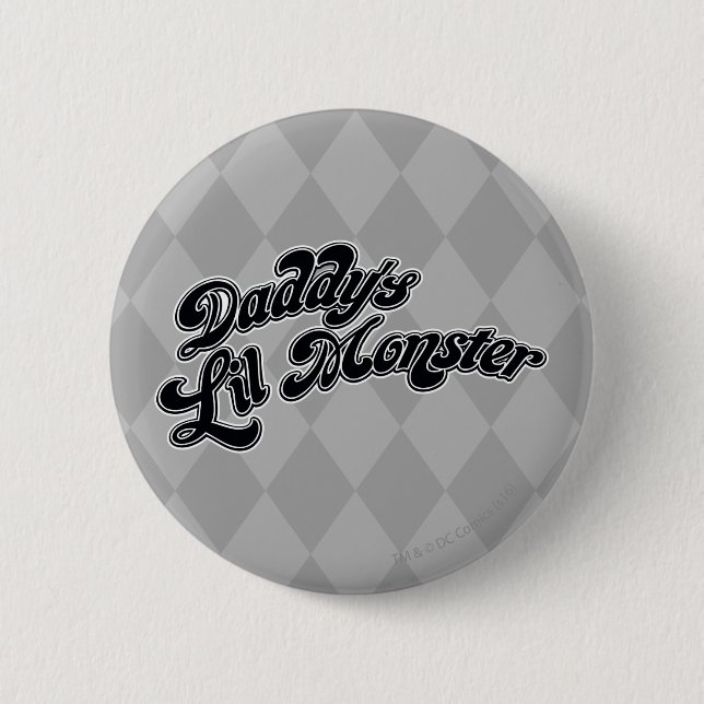 Suicide Squad | Daddy's Lil Monster 6 Cm Round Badge (Front)