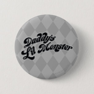 Suicide Squad   Daddy's Lil Monster 6 Cm Round Badge