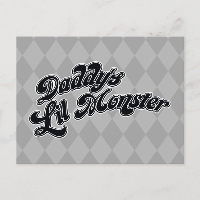 Suicide Squad | Daddy's Lil Monster Postcard (Front)
