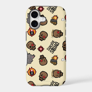 Suicide Squad Deadshot Emoji Pattern
