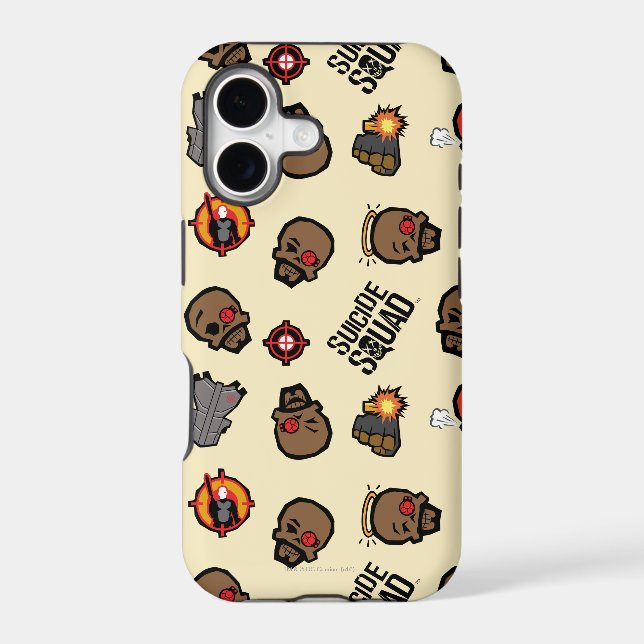 Suicide Squad | Deadshot Emoji Pattern (Back)