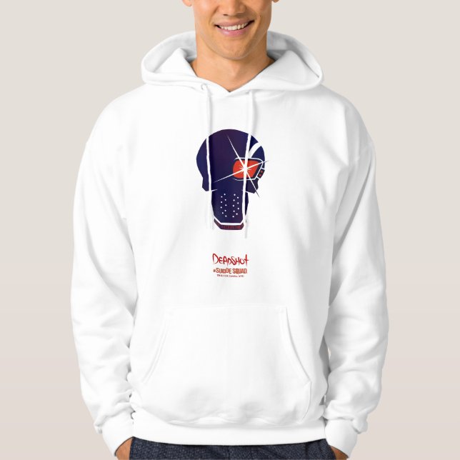 Suicide Squad | Deadshot Head Icon 2 Hoodie (Front)