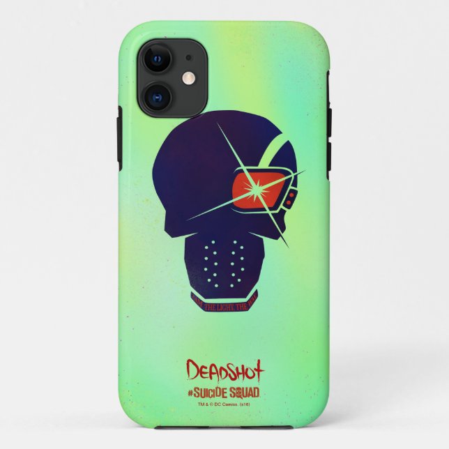 Suicide Squad | Deadshot Head Icon Case-Mate iPhone Case (Back)
