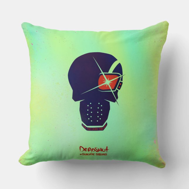 Suicide Squad | Deadshot Head Icon Cushion (Front)