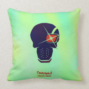 Suicide Squad   Deadshot Head Icon Cushion