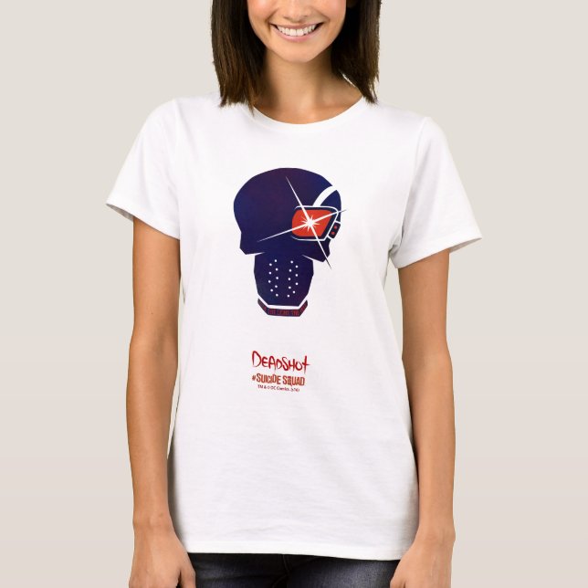 Suicide Squad | Deadshot Head Icon T-Shirt (Front)