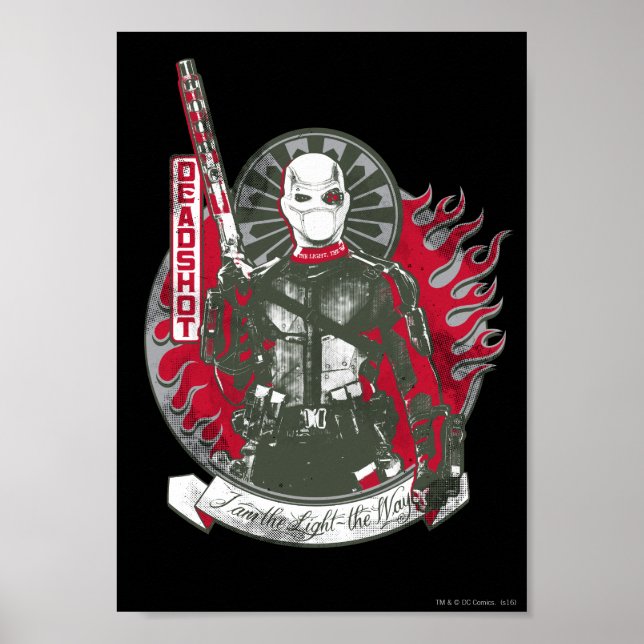 Suicide Squad | Deadshot "I am the Light" Poster (Front)