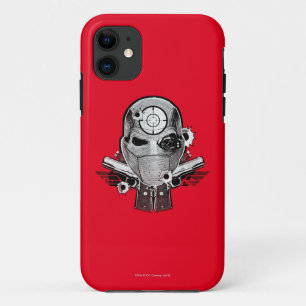 Suicide Squad Deadshot Mask & Guns Tattoo Art Case-Mate iPhone Case