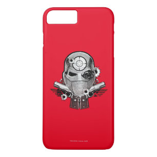 Suicide Squad   Deadshot Mask & Guns Tattoo Art Case-Mate iPhone Case
