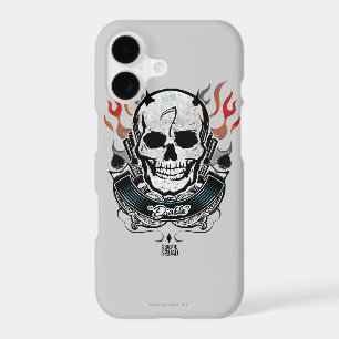 Suicide Squad Diablo Skull & Flames Tattoo Art