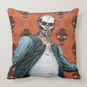 Suicide Squad El Diablo Comic Book Art Cushion