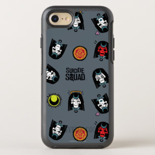 Suicide Squad   Enchantress Emoji Pattern OtterBox Symmetry iPhone 8/7 Case