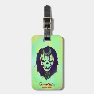 Suicide Squad   Enchantress Head Icon Luggage Tag