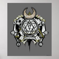 Suicide Squad | Enchantress Symbols Tattoo Art