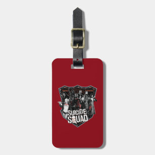Suicide Squad   Group Badge Photo Luggage Tag