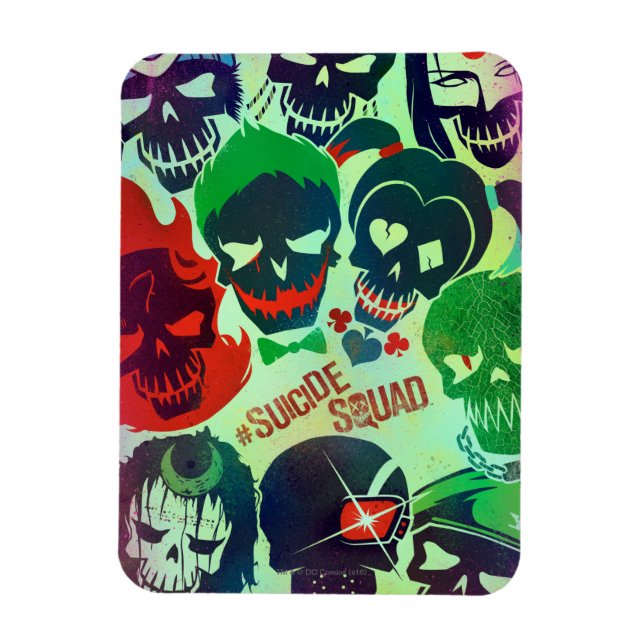 Suicide Squad | Group Toss Magnet (Vertical)