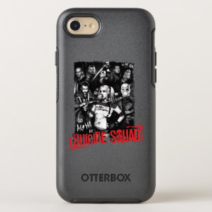 Suicide Squad   Grunge Group Photo OtterBox Symmetry iPhone 8/7 Case