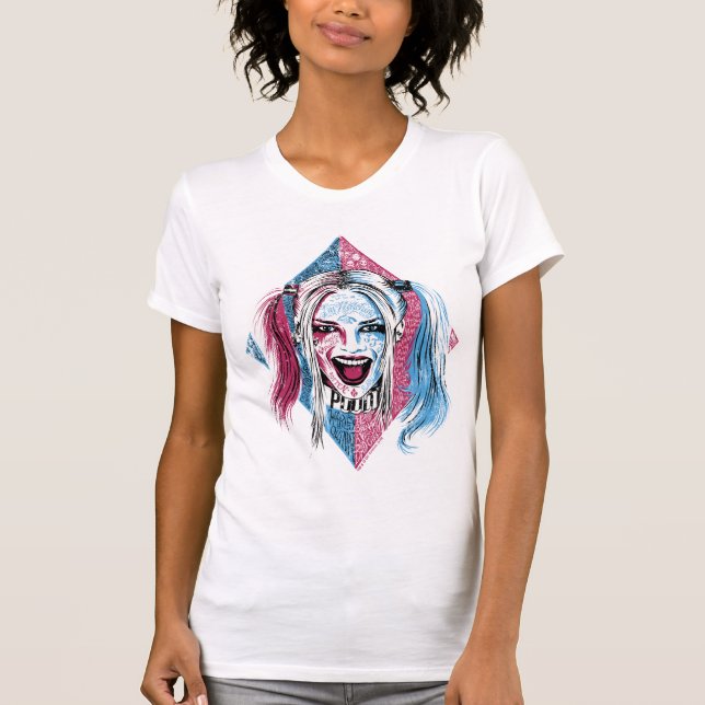 Suicide Squad | Harley Laugh T-Shirt (Front)