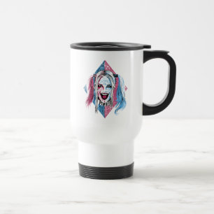 Suicide Squad   Harley Laugh Travel Mug