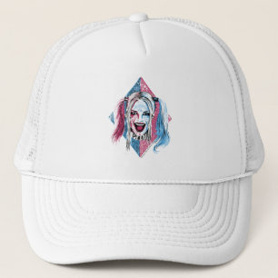 Suicide Squad   Harley Laugh Trucker Hat