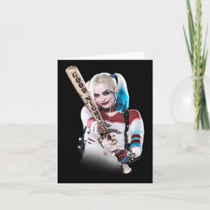 Suicide Squad Harley Quinn Bat At You Tank Top  Card
