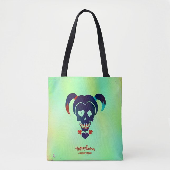 Suicide Squad | Harley Quinn Head Icon Tote Bag (Front)