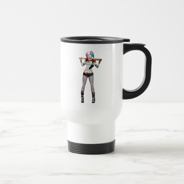 Suicide Squad | Harley Quinn Travel Mug (Right)