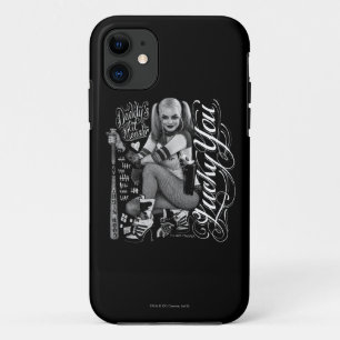 Suicide Squad   Harley Quinn Typography Photo Case-Mate iPhone Case