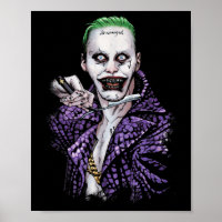 Suicide Squad Joker Blade Black T Shirt 