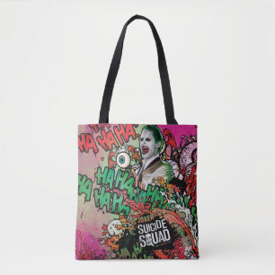 Suicide Squad   Joker Character Graffiti Tote Bag