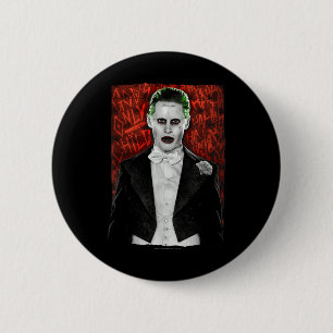 Suicide Squad Joker Dressed To Kill  6 Cm Round Badge