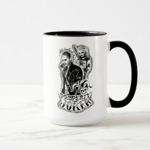 Suicide Squad   Joker & Harley Airbrush Tattoo Mug