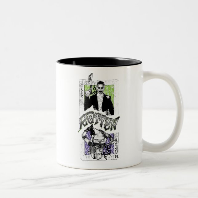 Suicide Squad | Joker & Harley Rotten Two-Tone Coffee Mug (Right)