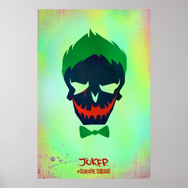 Suicide Squad | Joker Head Icon Poster (Front)