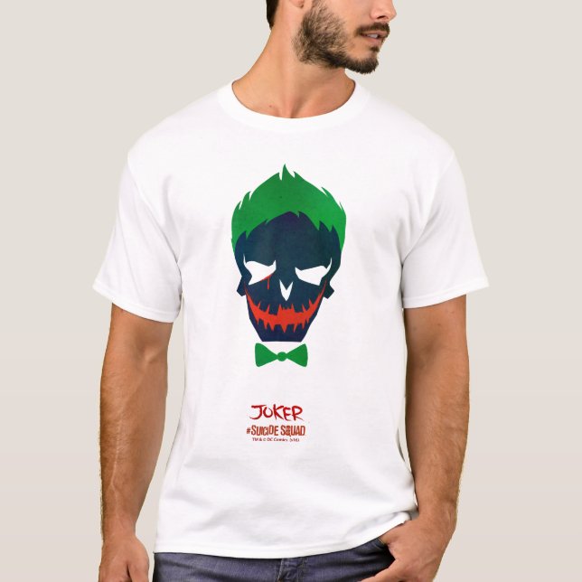 Suicide Squad | Joker Head Icon T-Shirt (Front)