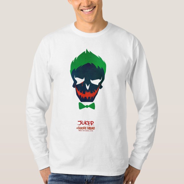 Suicide Squad | Joker Head Icon T-Shirt (Front)