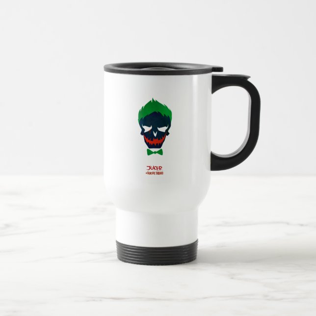 Suicide Squad | Joker Head Icon Travel Mug (Right)