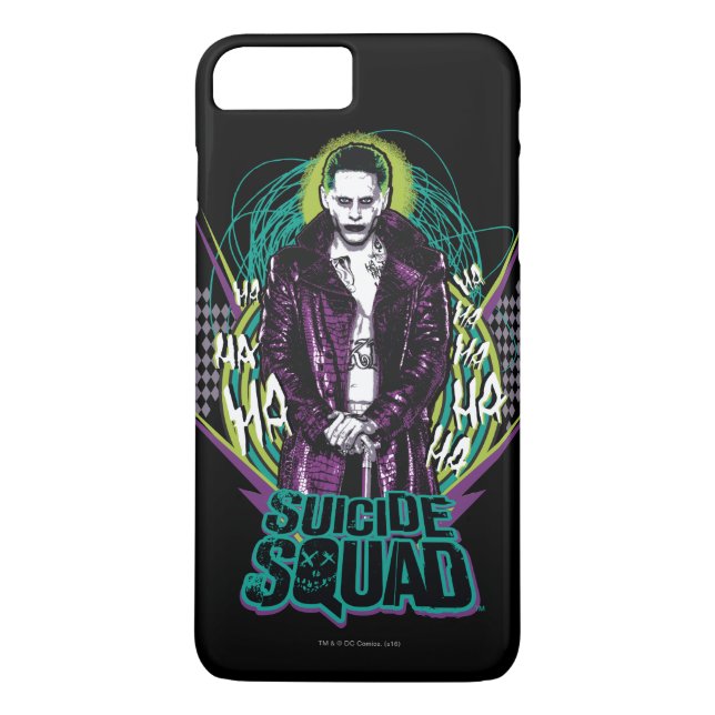 Suicide Squad | Joker Retro Rock Graphic Case-Mate iPhone Case (Back)