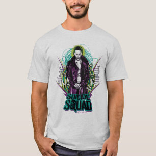Suicide Squad   Joker Retro Rock Graphic T-Shirt