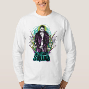 Suicide Squad Joker Retro Rock Graphic T-Shirt