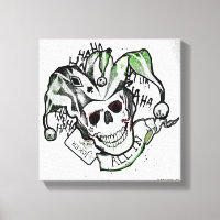 Suicide Squad | Joker Skull "All In" Tattoo Art