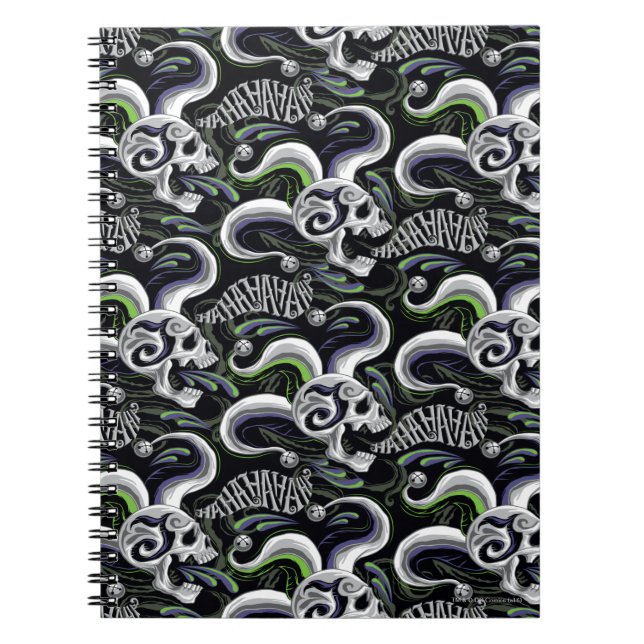 Suicide Squad | Joker Skull - Haha Spiral Notebook (Front)