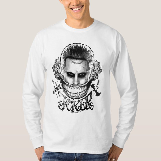 Suicide Squad | Joker Smile 2 T-Shirt (Front)