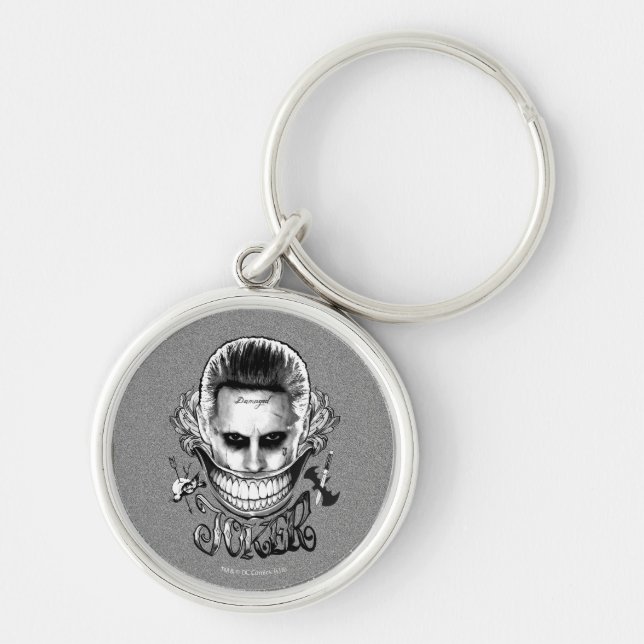 Suicide Squad | Joker Smile Key Ring (Front)