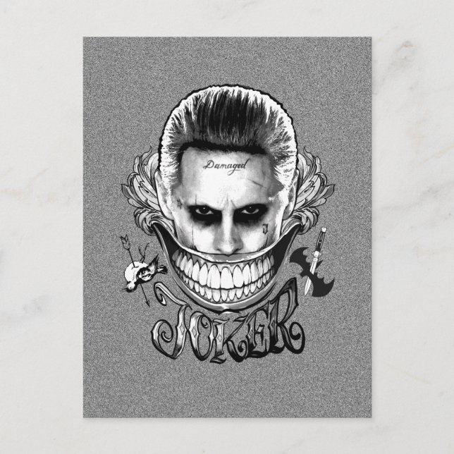 Suicide Squad | Joker Smile Postcard (Front)