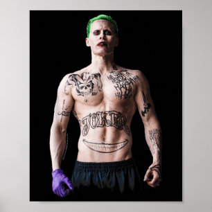 Suicide Squad Joker Stance Black  Poster