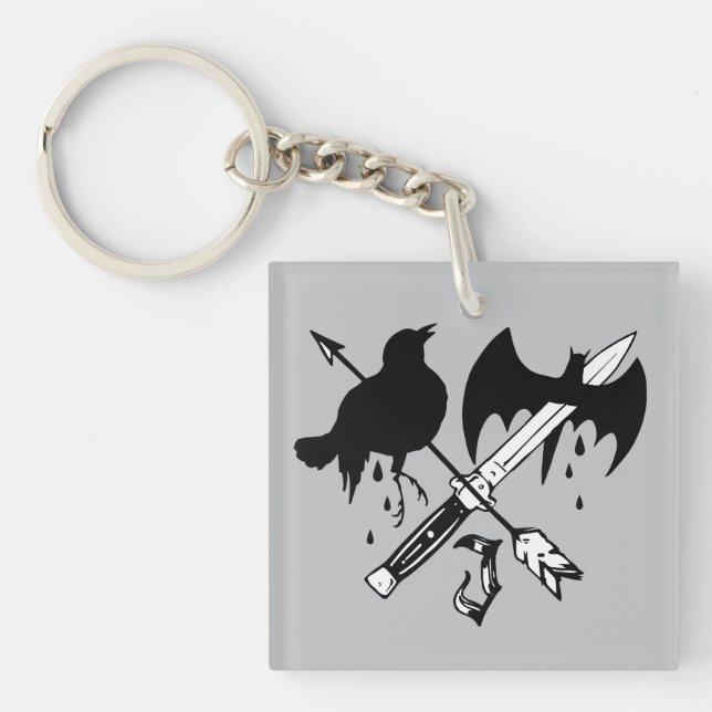 Suicide Squad | Joker Symbol Key Ring (Front)