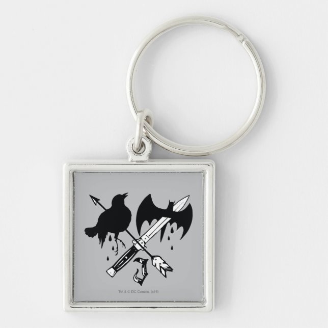 Suicide Squad | Joker Symbol Key Ring (Front)