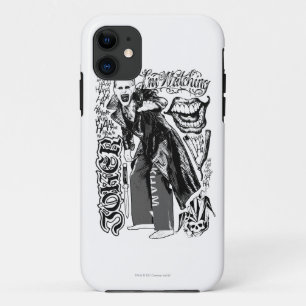 Suicide Squad   Joker Typography Photo Case-Mate iPhone Case