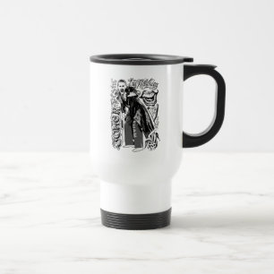 Suicide Squad   Joker Typography Photo Travel Mug
